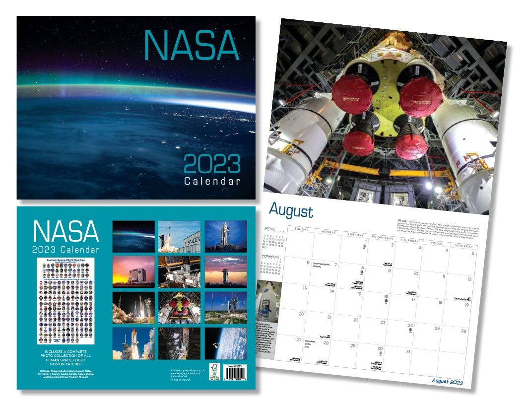 Nasa Calendar 2023 Nasa 2023 Calendar - Nasa Gear