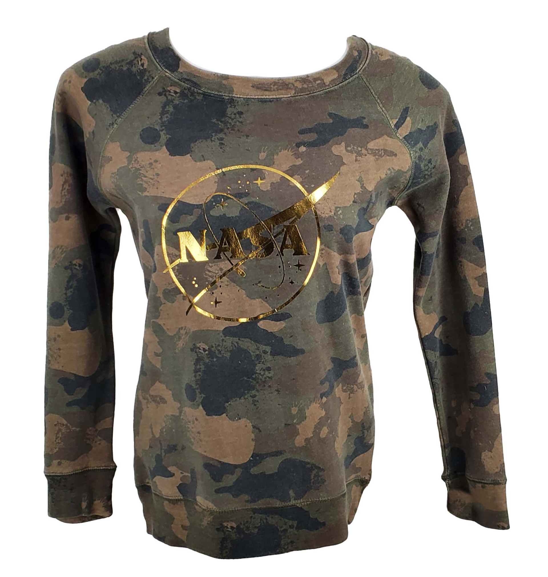 Nasa Meatball Logo - Ames Research Center Hoodie Full Zip (Unisex) - Dusty Rose Large