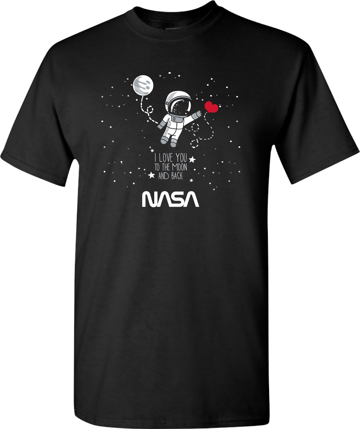 NASA Moon Landing Simple T-Shirt