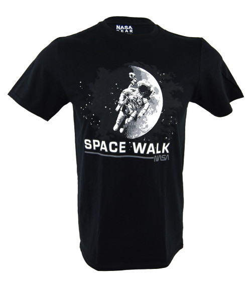 NASA Worm Logo - Space Walk Adult T-Shirt