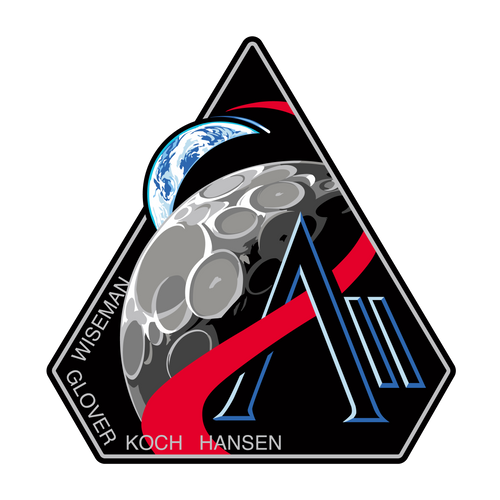 NASA Artemis II Mission Pin