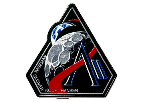 NASA Artemis II Mission Pin