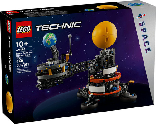 LEGO® - Planet Earth and Moon in Orbit