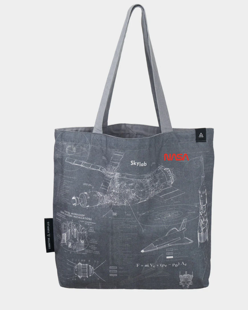 NASA Logo - Rocketry Canvas Shoulder Tote