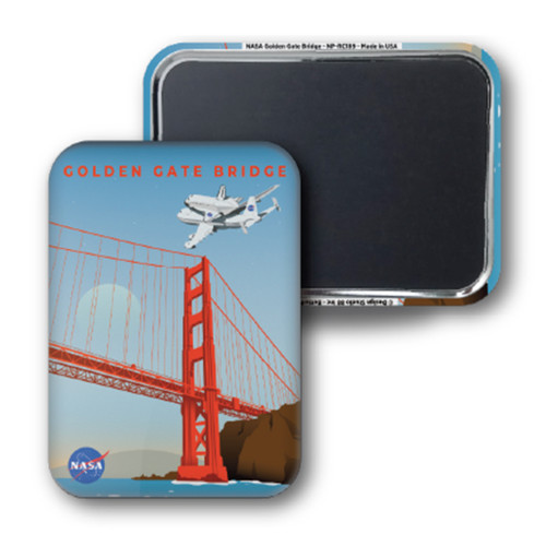 NASA Golden Gate Bridge Magnet
