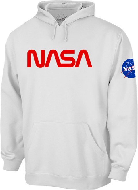 nasa hoodie red