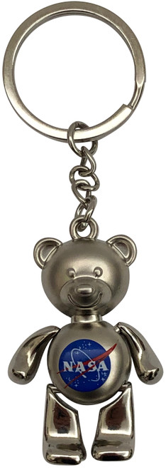 NASA Bear Keychain