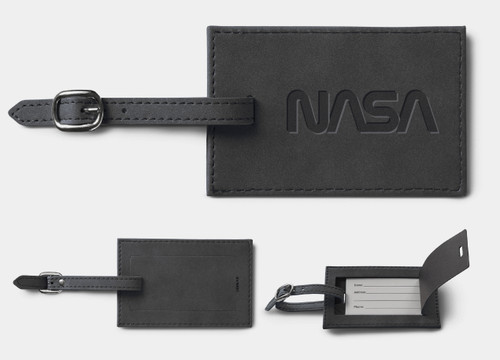 NASA Worm Logo - Nuba Luggage Tag