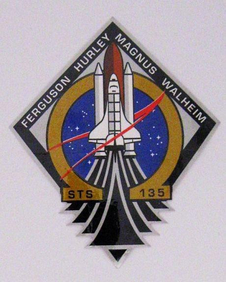 Space Shuttle STS-107 Mission Pin