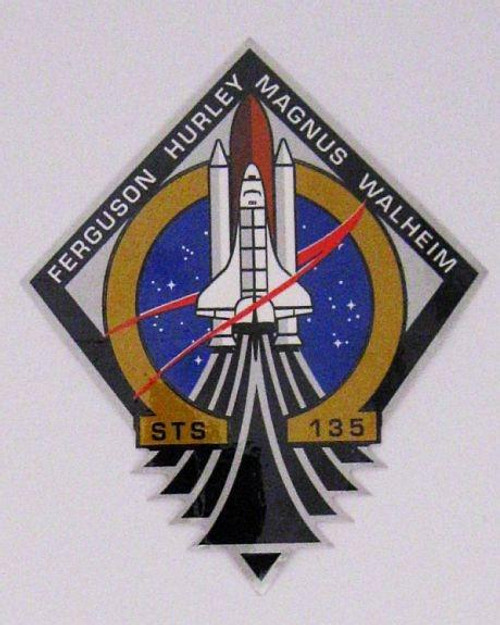 Space Shuttle STS-135 Mission Pin