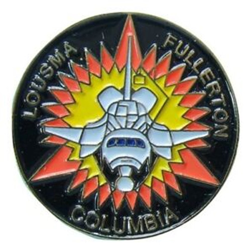 Space Shuttle Columbia  STS-3 Mission Pin