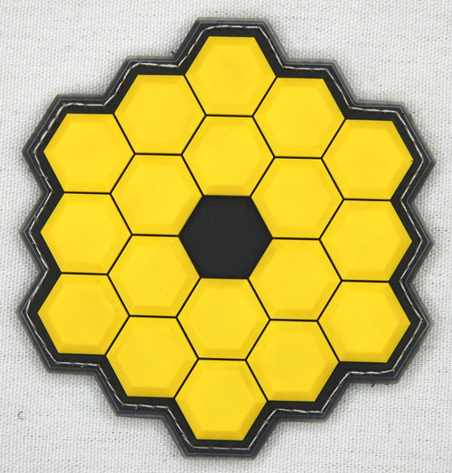 James Webb Space Telescope (JWST) PVC Patch with Velcro Backing