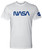 NASA Worm Logo - Blue - Adult T-Shirt