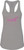 NASA Meatball Logo - Pink Outline - Ladies Racer Back Tank Top