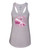 NASA Worm Logo - Pink Vintage Shuttle Patch Ladies Racerback Tank Top