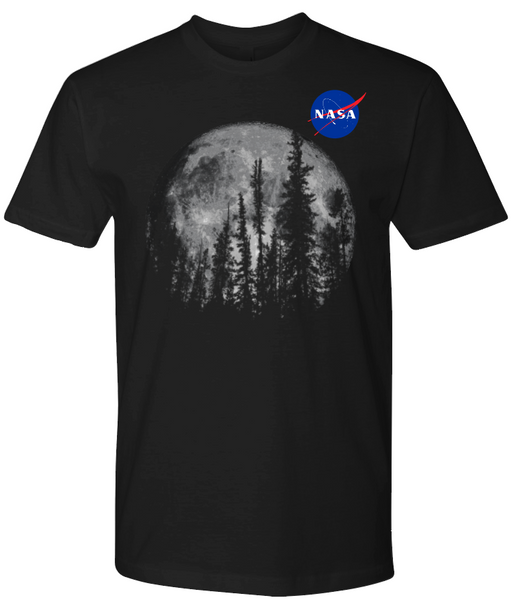 NASA Meatball Logo - Forest Moon Adult T-Shirt