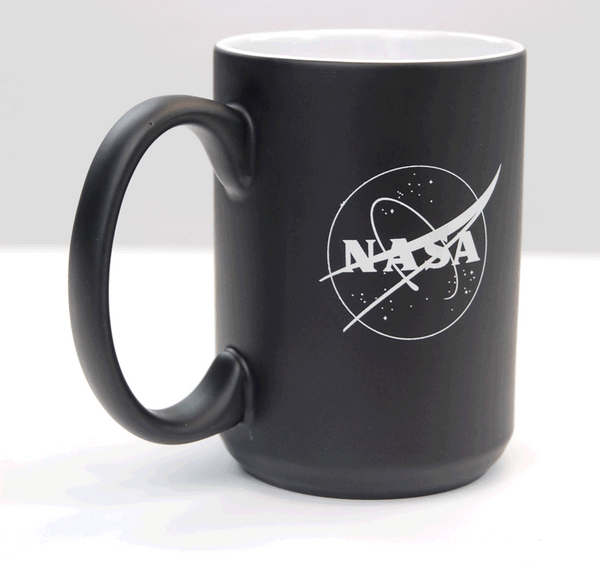 NASA Dual Logo - Heat Activated  15oz. SLS Launch Mug