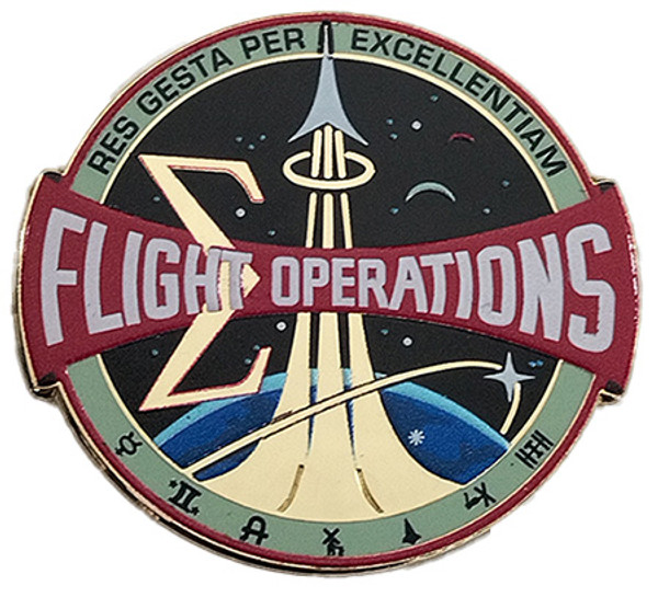 NASA Flight Operations Pin