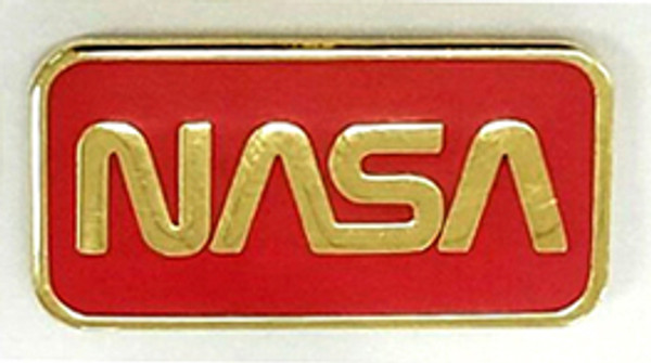 NASA Worm Logo Magnetic Pin