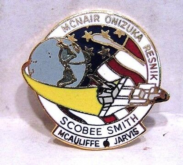 Space Shuttle STS-51L Mission Pin