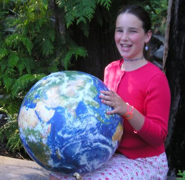 Inflatable 16" Planet Earth Globe