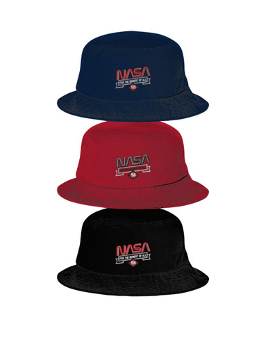 NASA Worm Logo - For The Benefit Of All Bucket Hats