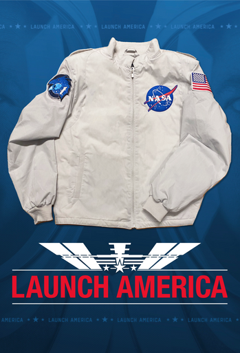 アメリカ　NASA ジャケット Alpha Industries jacket NASA Puffer Artemis men\u0027s white color