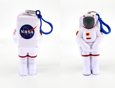 Glitter Astronaut Keychain - NASA Gear