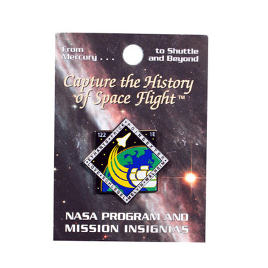 Space Shuttle STS-122 Mission Pin