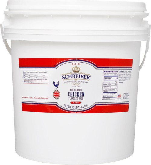 YOUR CHOICE CHICKEN FLAVORED BASE 30.0 LB PAIL