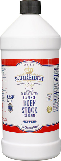 BEEF STOCK, FLAVORED 32.0 OZ BOTTLE