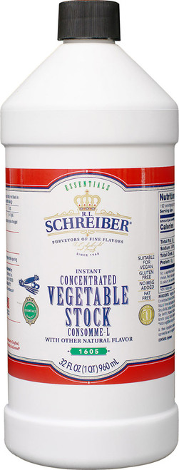 VEGETABLE STOCK NO MSG 32.0 OZ BOTTLE