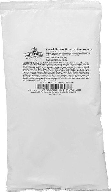 DEMI GLACE BROWN SAUCE MIX 18.0 OZ