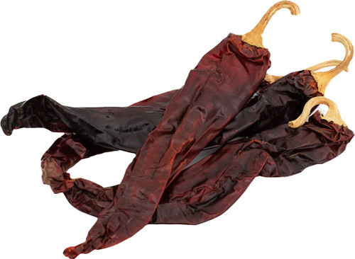 CHILE GUAJILLO, WHOLE PEPPER 1.0 LB RESEALABLE BAG