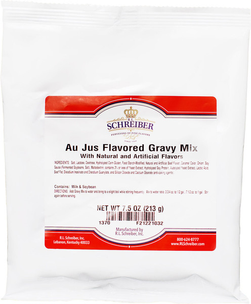 AU JUS FLAVORED GRAVY MIX 7.5 OZ BAG