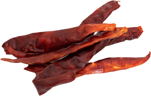 CHILE DE ARBOL, DESTEMMED 1.0 LB RESEALABLE BAG