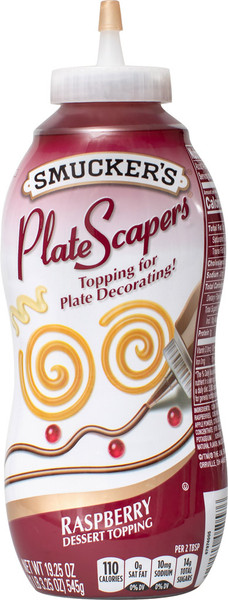 RASPBERRY PLATE DECORATOR 19.5 OZ BOTTLE