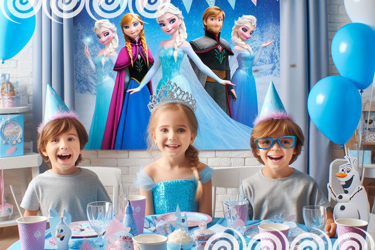 5 IDEE FANTASTICHE PER UN COMPLEANNO A TEMA FROZEN