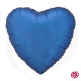 14 Palloncino Cuore Blu  Foil Standard 9