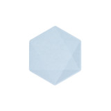 Piatti Eco Vert Decor Hexagonal Azzurro - Small