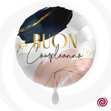 palloncino buoncompleanno nero%2526rosa 