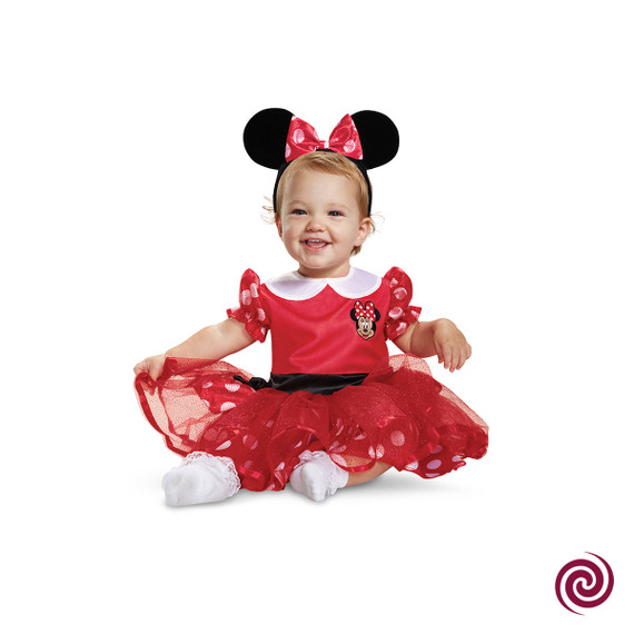 31 costume minnie rossa classic 6 12mesi