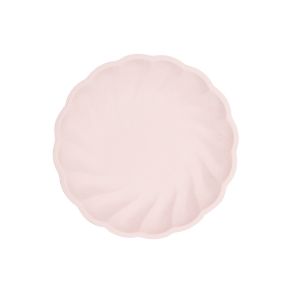 Piatti Eco Vert Decor Round Rosa - 19cm