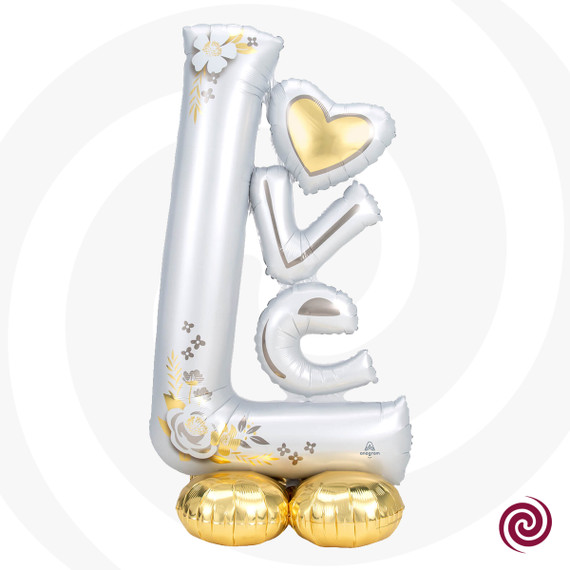  palloncino wedding love foil airloonz f