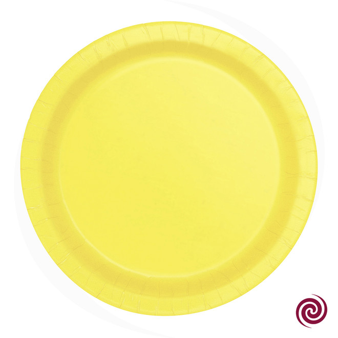 71 piatto giallo neon 23cm fr bg5un99155