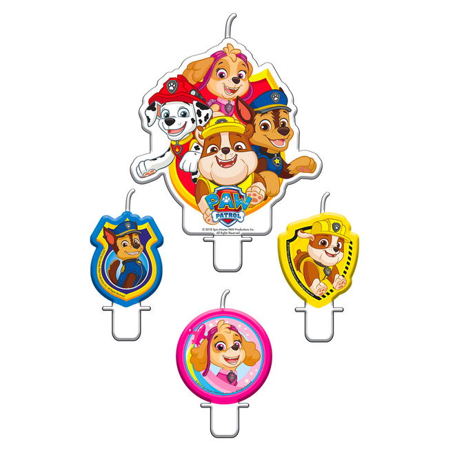 Mini Candele Paw Patrol