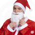 28 set babbo natale barba e cappello fr2