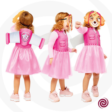 Paw Patrol Costume Di Carnevale Chase 3-4 Anni-Costumi Di Carnevale