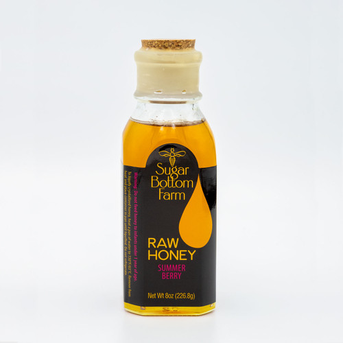 Raw Summer Berry Honey 8 oz. Bottle
