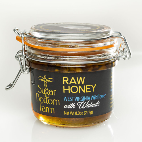Raw West Virginia Honey and Walnuts Raw West Virginia Honey and Walnuts